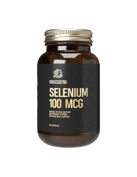 Grassberg Selenium (selenometionin) 100 µg kapsule