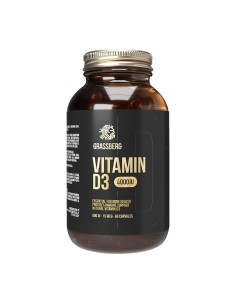 Grassberg Vitamin D3 4000 kapsule