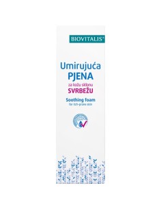 Biovitalis Umirujuća pjena za kožu sklonu svrbežu 2