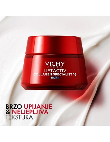 Vichy Liftactiv Collagen Specialist 16 Noćna krema