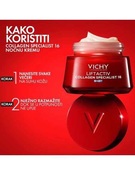 Vichy Liftactiv Collagen Specialist 16 Noćna krema