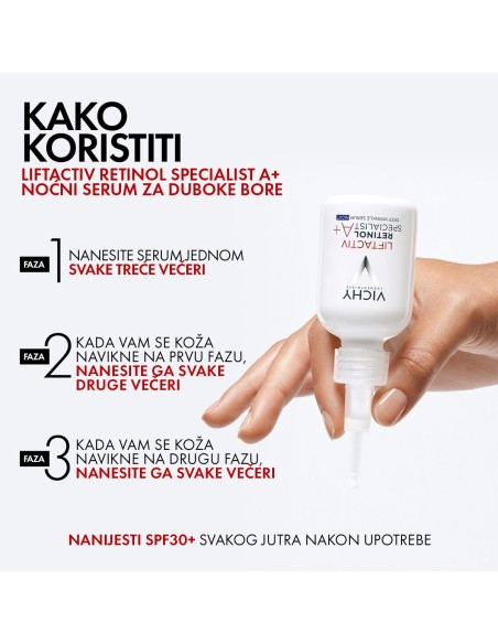 Vichy Liftactiv Retinol Specialist Serum protiv dubokih bora