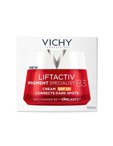 Vichy Liftactiv B3 Anti-Dark spots krema protiv hiperpigmentacijskih mrlja i bora SPF 50