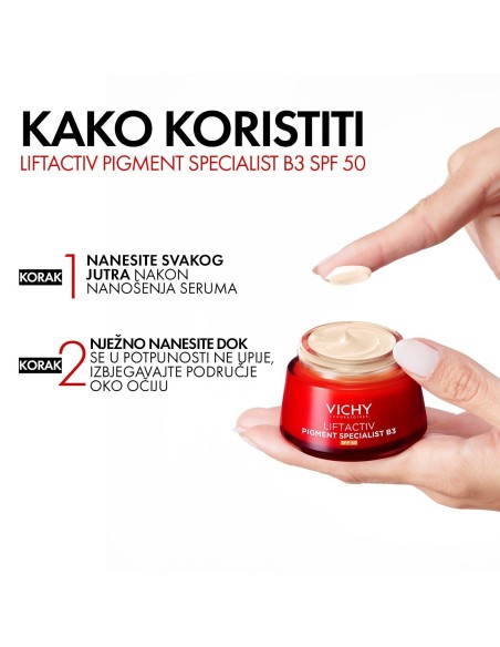 Vichy Liftactiv B3 Anti-Dark spots krema protiv hiperpigmentacijskih mrlja i bora SPF 50