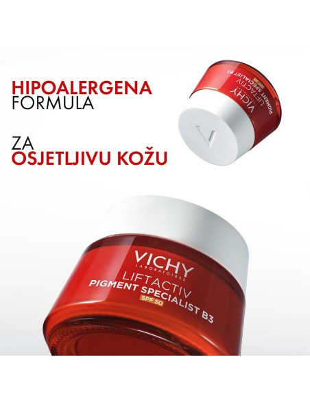 Vichy Liftactiv B3 Anti-Dark spots krema protiv hiperpigmentacijskih mrlja i bora SPF 50