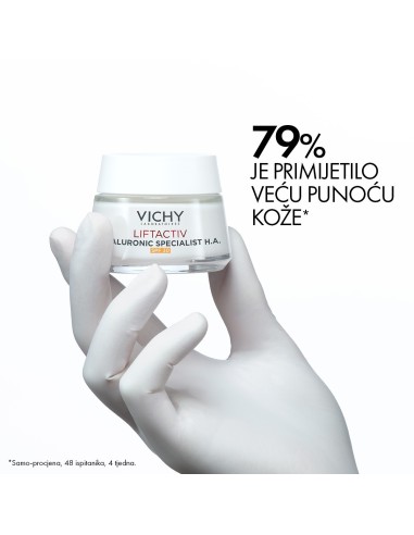 Vichy Liftactiv Hyaluronic Specialist H.A.  Intenzivna dnevna njega protiv bora i za učvršćivanje kože uz SPF30