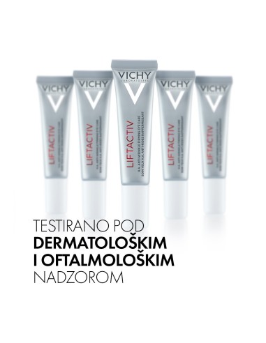 Vichy Liftactiv Hyaluronic Specialist H.A. Njega za učvršćivanje područja oko očiju s hijaluronskom kiselinom