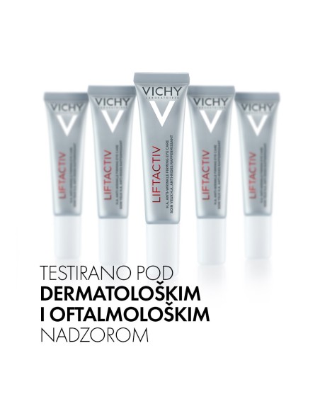 Vichy Liftactiv Hyaluronic Specialist H.A. Njega za učvršćivanje područja oko očiju s hijaluronskom kiselinom