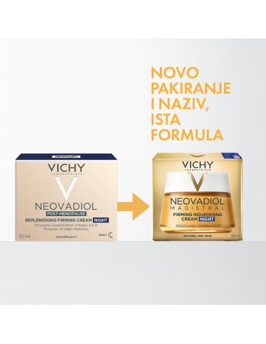 Vichy Neovadiol Magistral hranjiva noćna krema za učvršćivanje kože