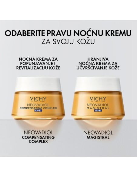 Vichy Neovadiol Noćna krema s obnavljajućim kompleksom za popunjavanje i revitalizaciju kože