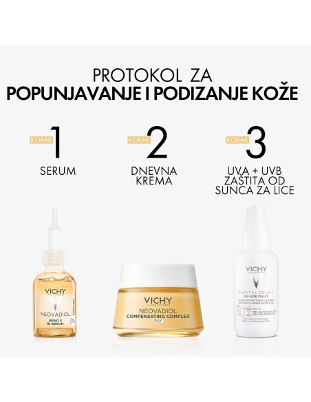 Vichy Neovadiol Dnevna krema s obnavljajućim kompleksom za popunjavanje i podizanje kože, normalna do mješovita koža