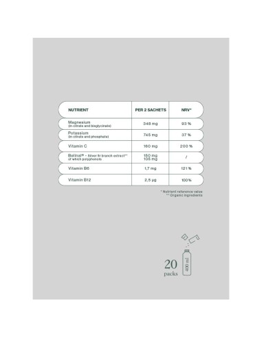 Equa Recharge Tonic limun i zeleni čaj