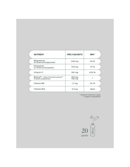 Equa Recharge Tonic limun i zeleni čaj