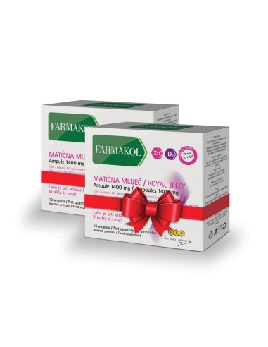 Pip Farmakol Matična mliječ ampule 1+1 Promo pakiranje