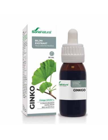 Soria Natural Ginko ekstrakt, dodatak prehrani
