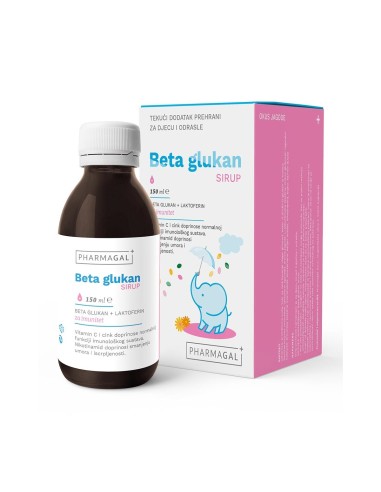 Pharmagal Beta Glukan sirup 1+1 Promo pakiranje