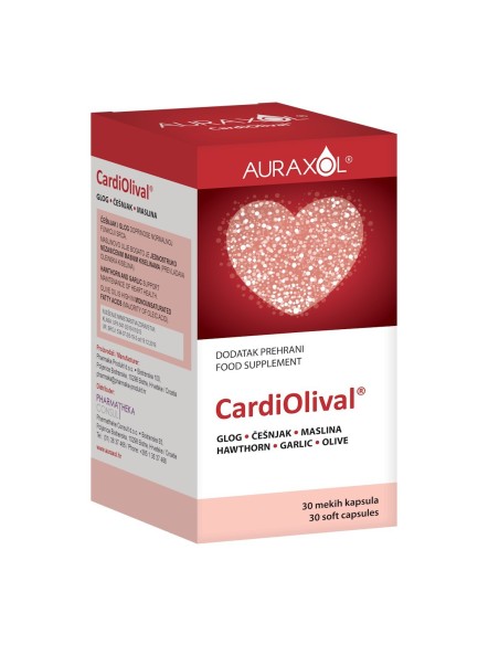 Auraxol CardiOlival kapsule, dodatak prehrani