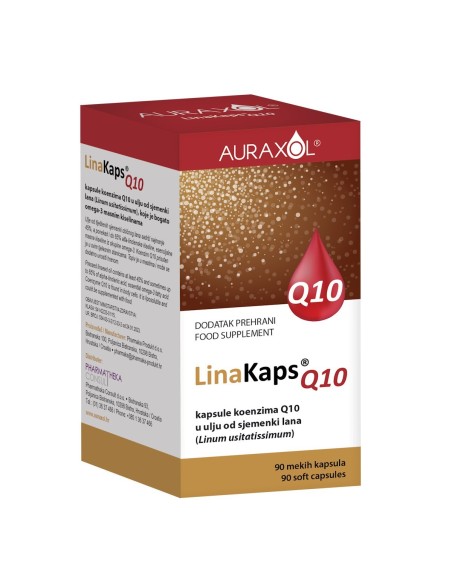 Auraxol LinaKaps Q10 kapsule, dodatak prehrani