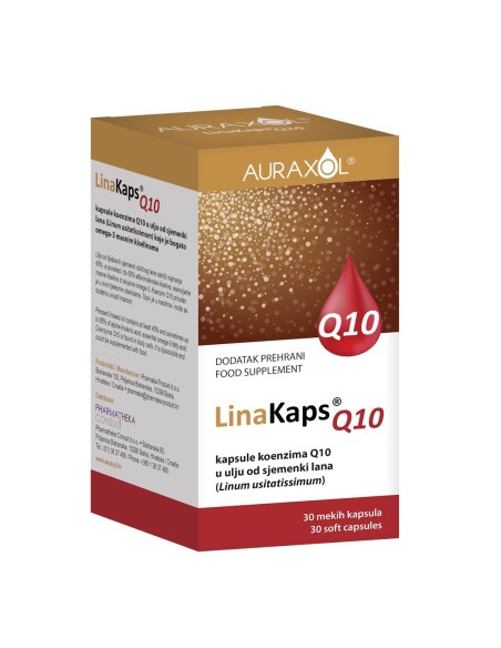 Auraxol LinaKaps Q10 kapsule, dodatak prehrani