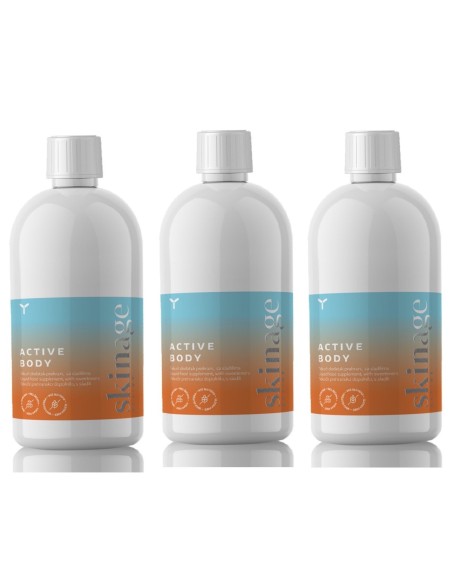 Yasenka Skinage Active Body tekućina, dodatak prehrani 2+1 PROMO