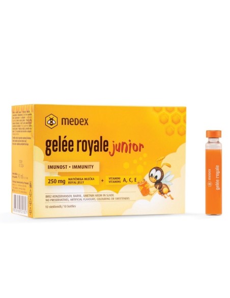 Medex Gelee Royale junior ampule, dodatak prehrani