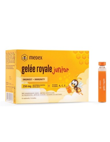 Medex Gelee Royale junior ampule, dodatak prehrani