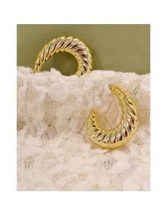 Farma Bijoux Hipoalergene naušnice Bug Hoops Gold Wow4 2
