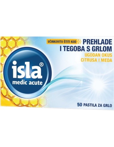 Isla Medic Acute Citrus Med pastile