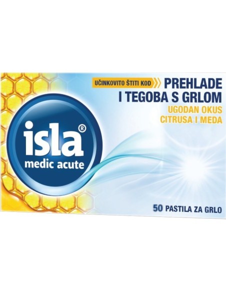 Isla Medic Acute Citrus Med pastile