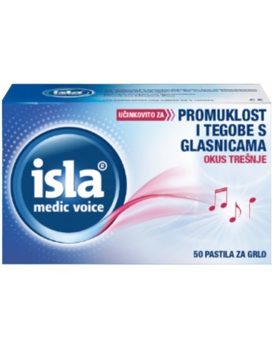 Isla Medic Voice Trešnja pastile