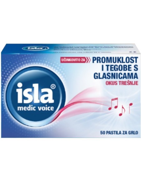 Isla Medic Voice Trešnja pastile