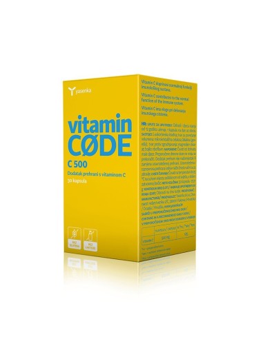 Yasenka Imuno C 500 kapsule, dodatak prehrani