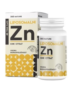 365 Nature Liposomalni cink citrat kapsule, dodatak prehrani