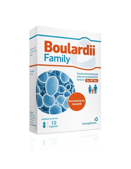 Hamapharm Boulardii Family kapsule, dodatak prehrani