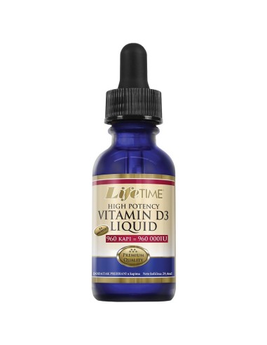 LifeTime Vitamin D3 kapi, dodatak prehrani