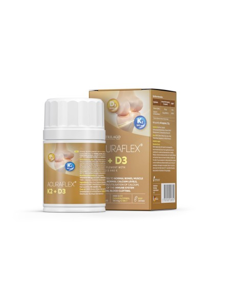 Nutrilago Acuraflex K2 + D3 kapsule, dodatak prehrani