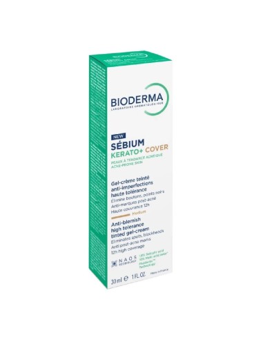Bioderma Sebium Kerato+ Cover gel krema