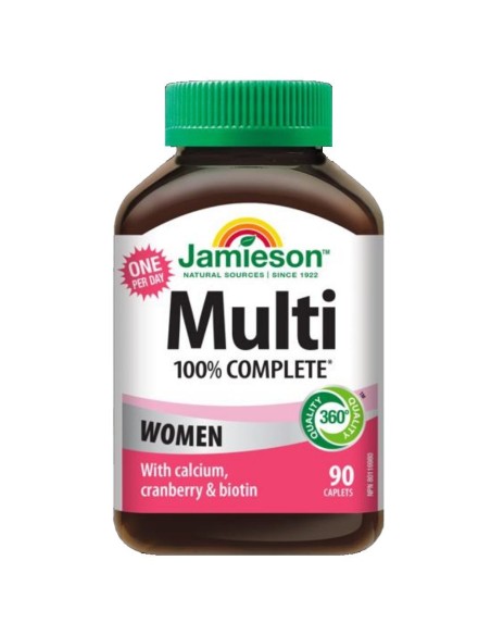 Jamieson Multivitamini 100% Complete za žene tablete, dodatak prehrani