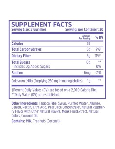 Zhou Nutrition Colostrum gumeni bomboni, dodatak prehrani 2