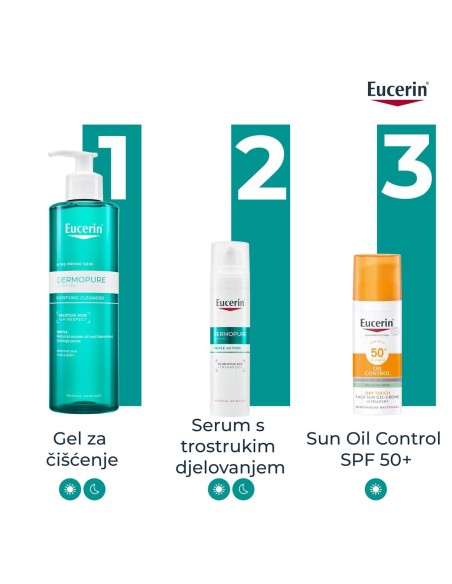 Eucerin DermoPure Clinical gel za čišćenje lica 88982