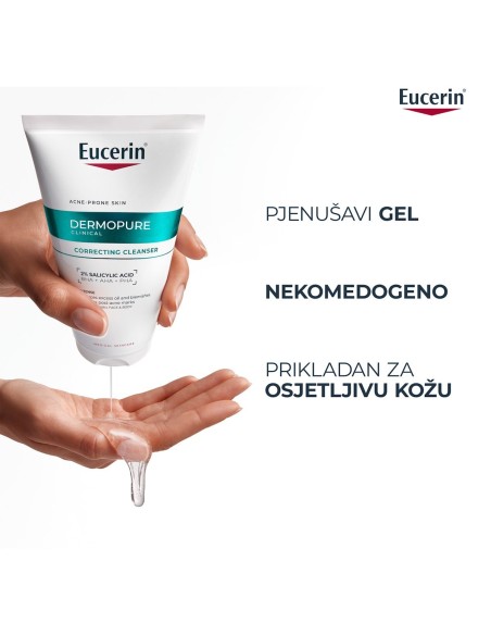 Eucerin DermoPure Clinical gel za čišćenje s trostrukim djelovanjem 63833 i 63830