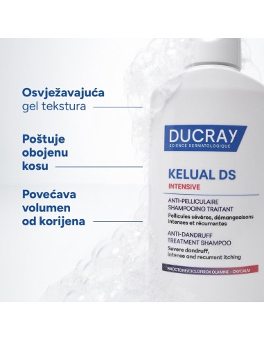 Ducray Kelual DS Intensive tretman šampon protiv prhuti