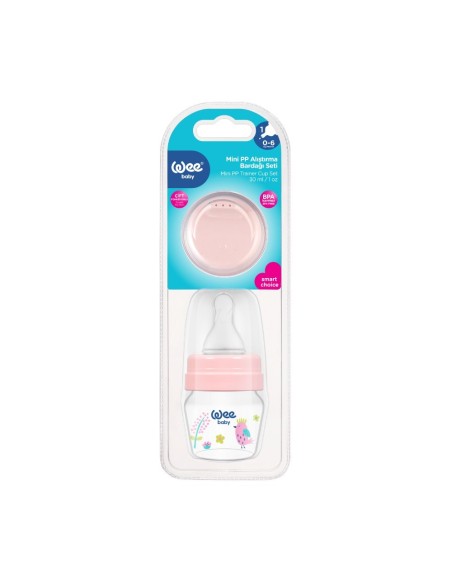 Wee Baby Bočica s dudom i kljunom, plastična, 30 ml