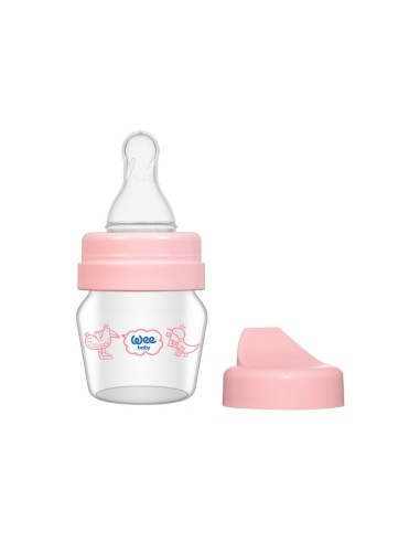 Wee Baby Bočica s dudom i kljunom, staklena, 30 ml