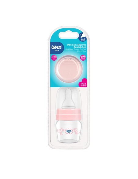 Wee Baby Bočica s dudom i kljunom, staklena, 30 ml