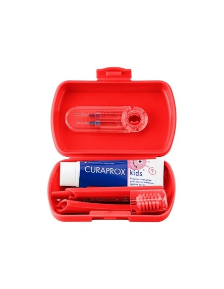 Curaprox Kids Putni set Crveni (6-12 godina)