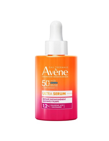 Avene Sun Ultra serum SPF 50+ Instantly plumps