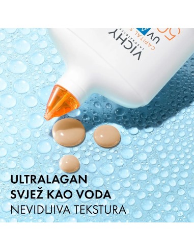 Vichy Capital Soleil UV Aqua tonirani hidracijski fluid SPF50+ vrlo visoka zaštita