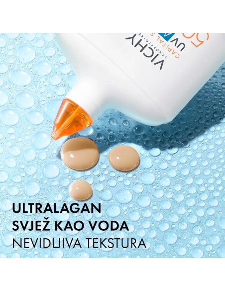 Vichy Capital Soleil UV Aqua tonirani hidracijski fluid SPF50+ vrlo visoka zaštita