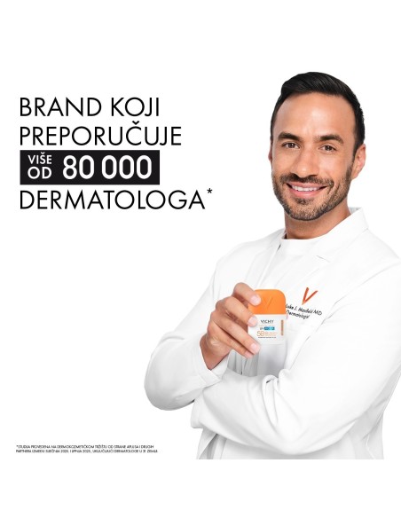 Vichy Capital Soleil UV Aqua tonirani hidracijski fluid SPF50+ vrlo visoka zaštita